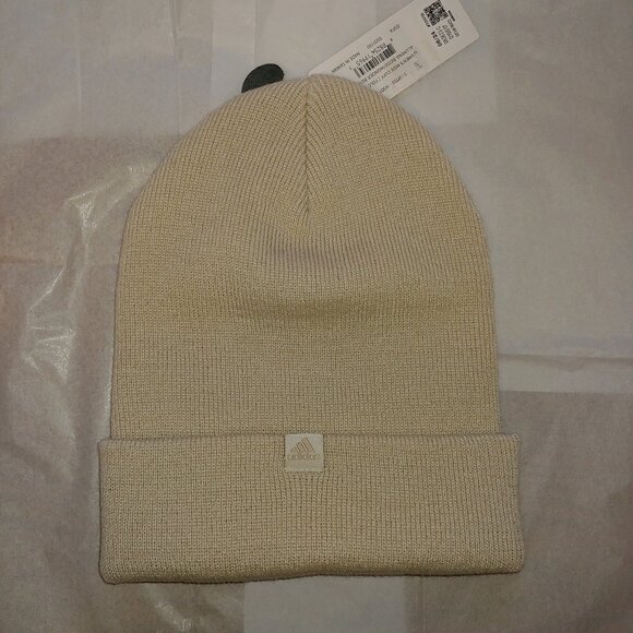 Women's Wide Cuff 2 Fold Beanie - Picture 2 of 3